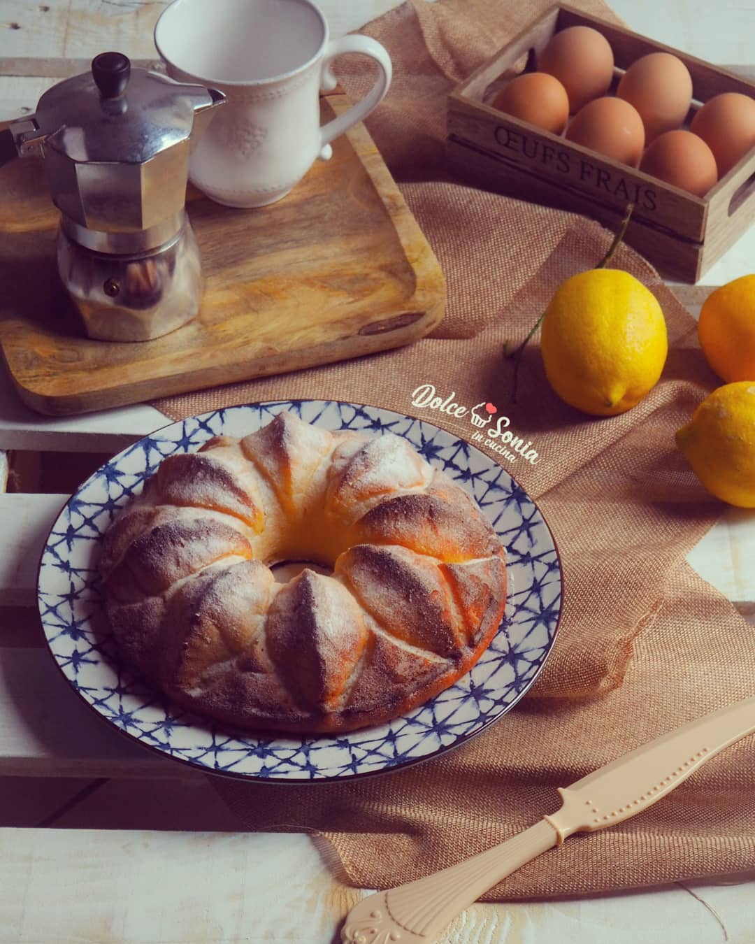 Torta soffice al limone