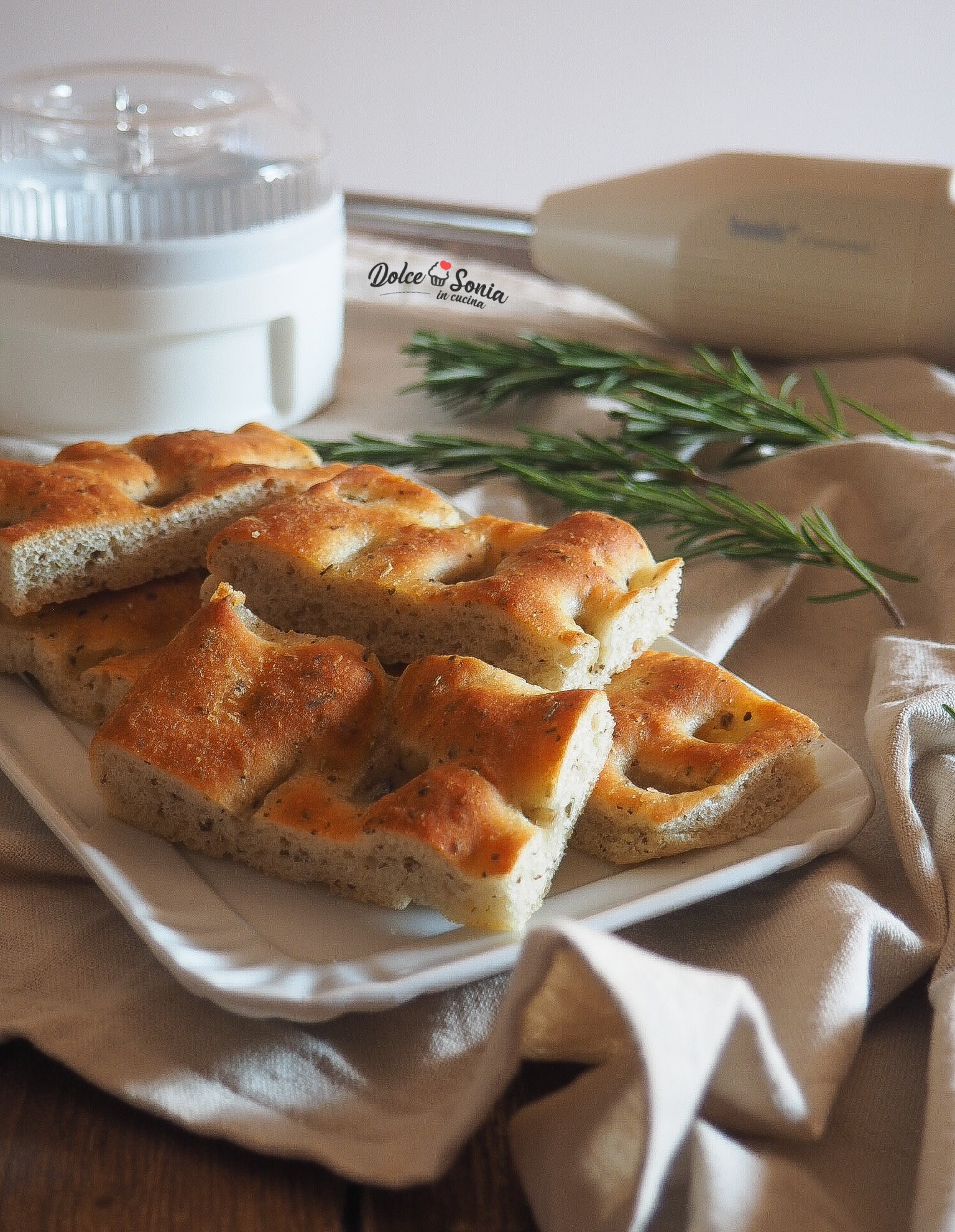 Foccaccia alle erbe aromatiche